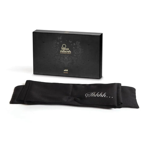 Bijoux Indiscrets Shhh Satin Luxury Blindfold - Save 30% - Fast Shipping - Sale United Kingdom Stoke-on-trent