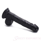 Black 8 Inch Strap-on Dildo Kit - Save 25% - Fast Shipping - Sale United Kingdom Stoke-on-trent