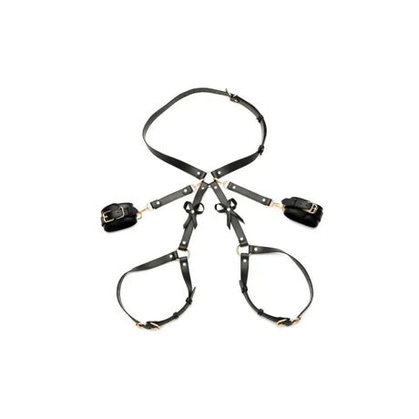 Black Bondage Harness W/ Bows Xl/2xl - Save 25% - W/ Xl/2xl - Fast Shipping - Sale United Kingdom Stoke-on-trent