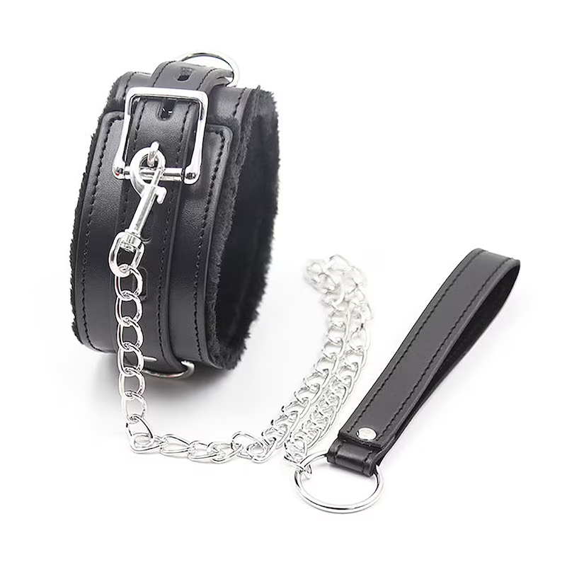 Black Collar and Lead Only - Adjustable