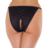 Black Crotchless Tanga - Save 25% - Fast Shipping - Sale United Kingdom Stoke-on-trent