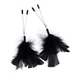 Black Feather Nipple Clamps - Save 25% - Fast Shipping - Sale United Kingdom Stoke-on-trent