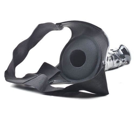 Black Hollow Strap on with Harness - Save 25% - Dildo