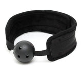Black Padded Mouth Gag with Breathable Ball - Save 30% - with - Fast Shipping - Sale United Kingdom Stoke-on-trent