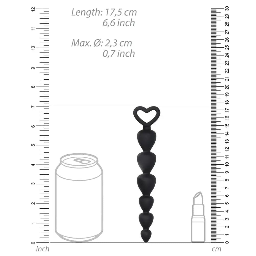 Black Silicone Anal Beads - Save 25% - Fast Shipping - Sale United Kingdom Stoke-on-trent