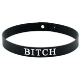 Black Silicone Bitch Collar - Save 30% - Fast Shipping - Sale United Kingdom Stoke-on-trent