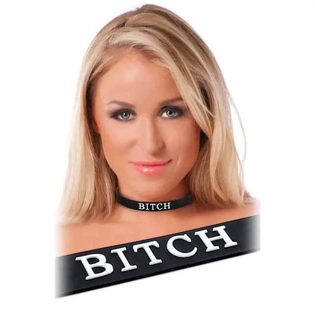 Black Silicone Bitch Collar - Save 30% - Fast Shipping - Sale United Kingdom Stoke-on-trent