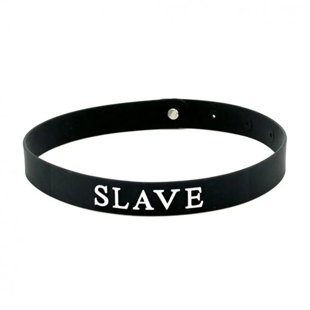 Black Silicone Slave Collar - Save 25% - Fast Shipping - Sale United Kingdom Stoke-on-trent