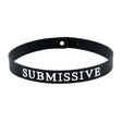 Black Silicone Submissive Collar - Save 30% - Fast Shipping - Sale United Kingdom Stoke-on-trent