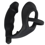 Black Velvets Cock Ring and Vibrating Anal Plug - Save 25% - and - Fast Shipping - Dildos United Kingdom Stoke-on-trent