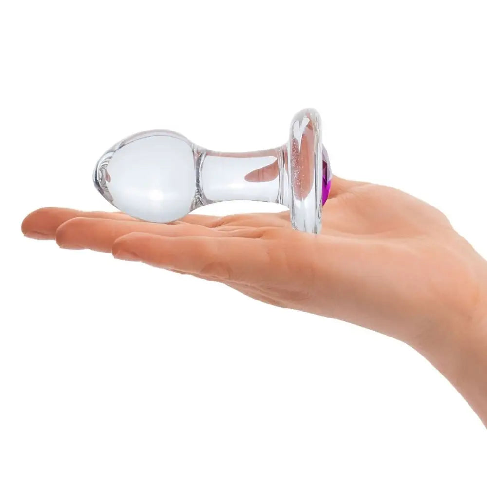 Bling Glass Butt Plug (3.5’’) - Sex Toys - Save 25% - Fast Shipping - Sale United Kingdom Stoke-on-trent