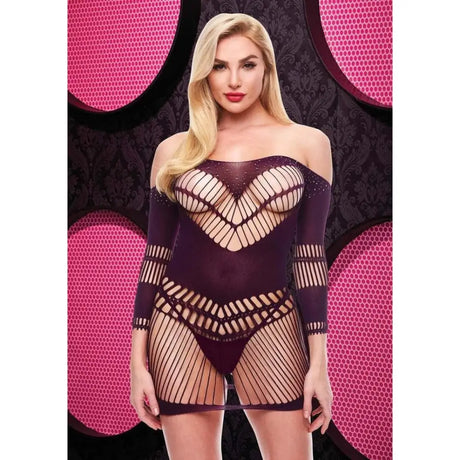 Bling Halter Dress Purple - Plus Size - Save 25% - Fast Shipping - Sale United Kingdom Stoke-on-trent
