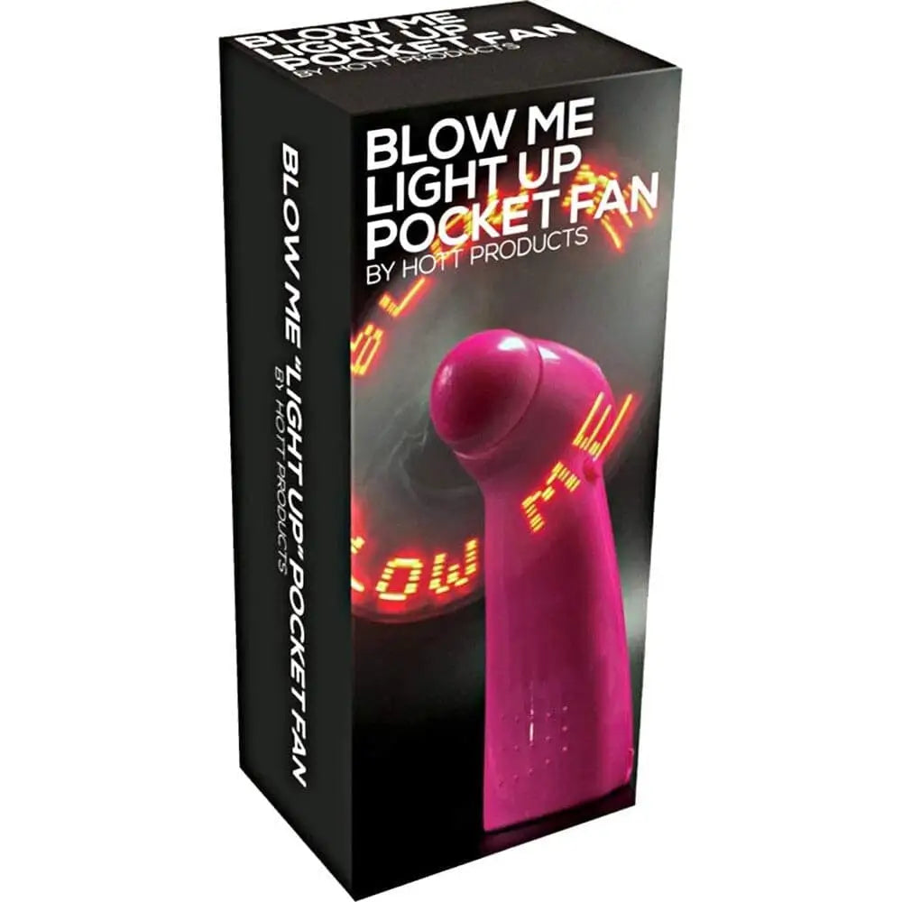 Blow me Light Up Pocket Fan Pink - Save 25% - me - Fast Shipping - Sale United Kingdom Stoke-on-trent