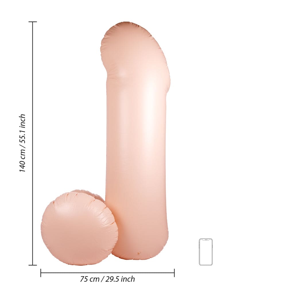 Blow Up Dick 55 Inch - Save 20% - Sale