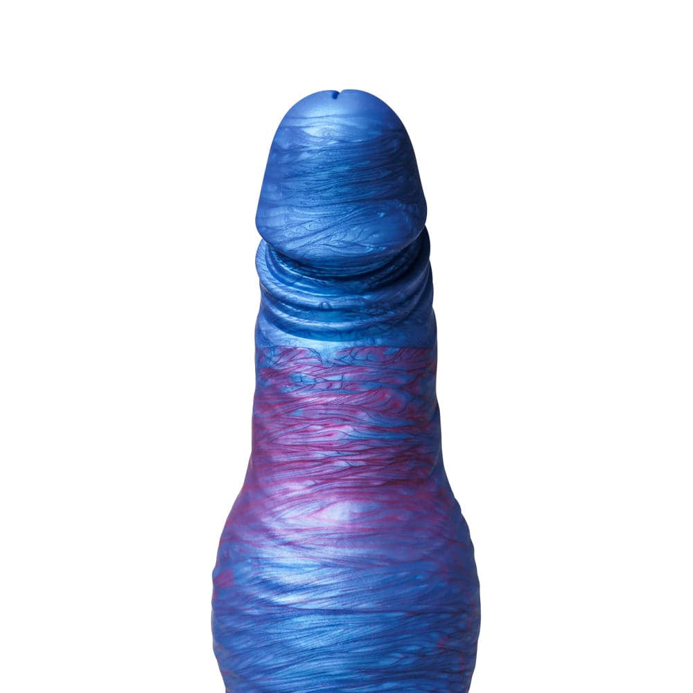 Blue Alien Dildo com Copa de Terceira