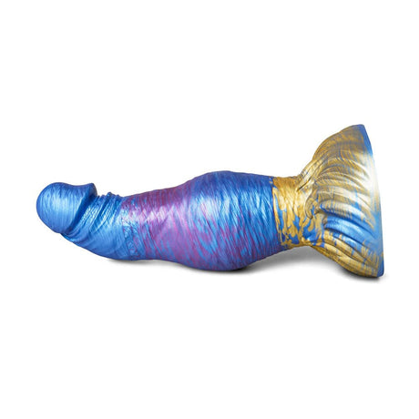 Blue Alien Dildo com Copa de Terceira