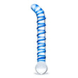 Blue G-spot Glass Dildo - Save 25% - G-spot - Fast Shipping - United Kingdom Stoke-on-trent