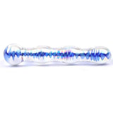 Blue Wavy Glass Dildo - Save 25% - Fast Shipping - United Kingdom Stoke-on-trent