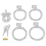 Blueline Acrylic See Thru Mini Cock Micro Chastity Cage - Sale United Kingdom Stoke-on-trent