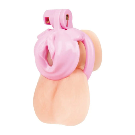 Blueline Bitchboy Degrading Mini Chastity Cage with Pussy Shape - Sale United Kingdom Stoke-on-trent