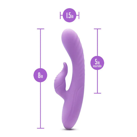 Blush Evelyn Powerful Dual Stimulator Vibe - Save 30% - Fast Shipping - Vibrator United Kingdom Stoke-on-trent