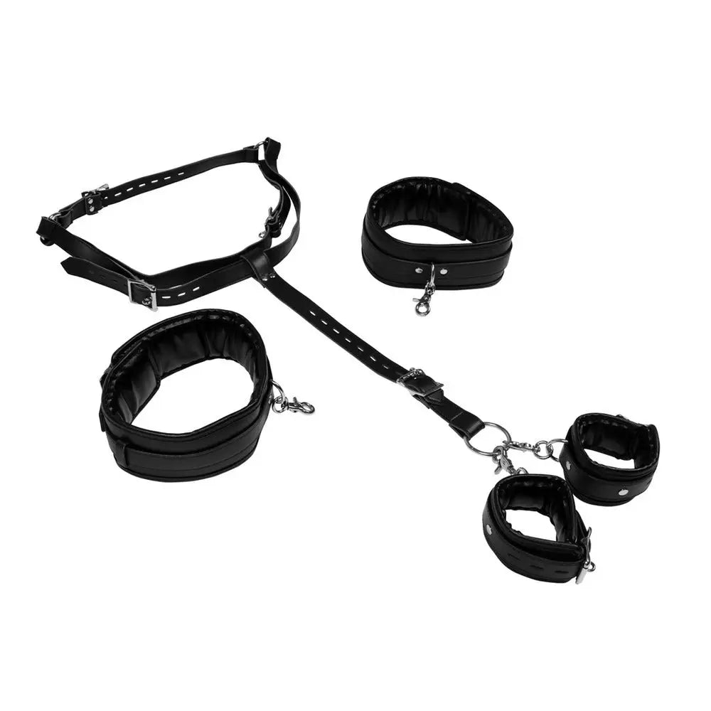 Body Harness with Thigh and Hand Cuffs - New Products – Latest Sex Toys & Adult Arrivals United Kingdom Stoke-on-trent