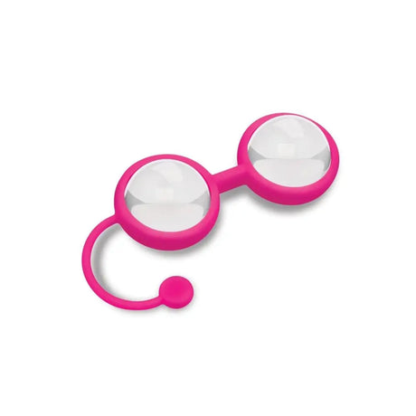 Bodywand Squeeze Weighted Crystal Kegel Toner Balls Clear Pink - Fast - All New Products United Kingdom Stoke-on-trent