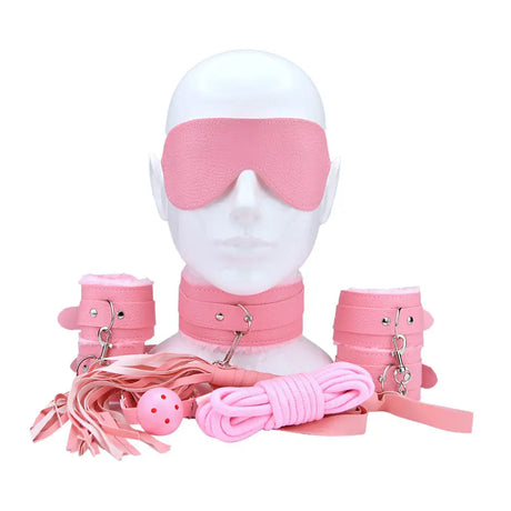 Bound to Play Beginner’s Bondage Kit Pink (8 Piece) - Save 25% - Fast Shipping - Sale United Kingdom Stoke-on-trent