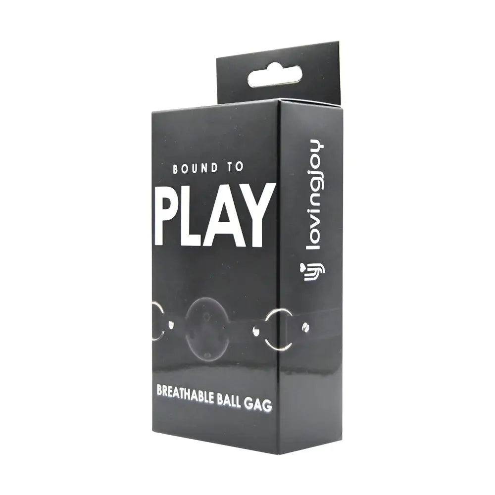 Bound to Play Breathable Ball Gag Black Fast Shipping Bondage & Fetish United Kingdom Stoke on Trent
