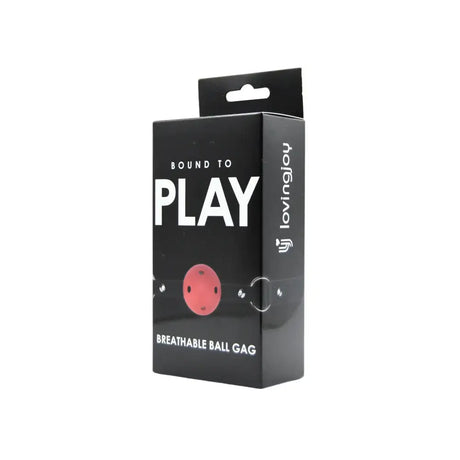 Bound to Play Breathable Ball Gag Red Fast Shipping Bondage & Fetish United Kingdom Stoke on Trent
