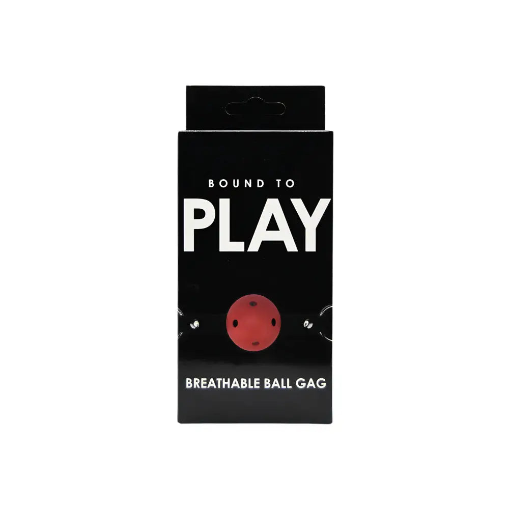 Bound to Play Breathable Ball Gag Red Fast Shipping Bondage & Fetish United Kingdom Stoke on Trent