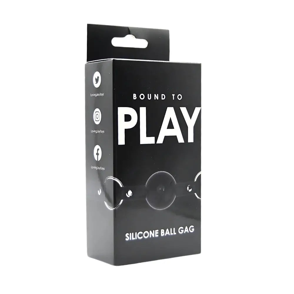 Bound to Play Silicone Ball Gag Fast Shipping Bondage & Fetish United Kingdom Stoke on Trent