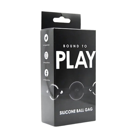 Bound to Play Silicone Ball Gag Fast Shipping Bondage & Fetish United Kingdom Stoke on Trent