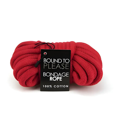 Bound to Please Bondage Rope Red - Restraints - Save 20% - Fast Shipping - Sale United Kingdom Stoke-on-trent