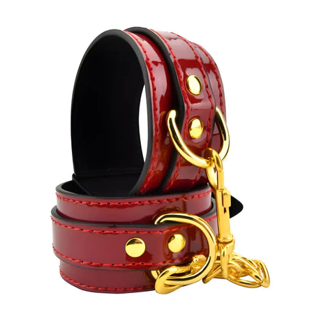 Bound to Please Red Wrist Cuffs - Bondage Restraints - Save 25% - Fast Shipping - Sale United Kingdom Stoke-on-trent