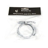 Bound to Please Triple Cock and Ball Ring - Rings - Save 20% - Fast Shipping - Sale United Kingdom Stoke-on-trent