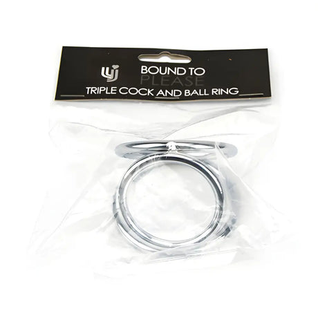 Bound to Please Triple Cock and Ball Ring - Rings - Save 20% - Fast Shipping - Sale United Kingdom Stoke-on-trent