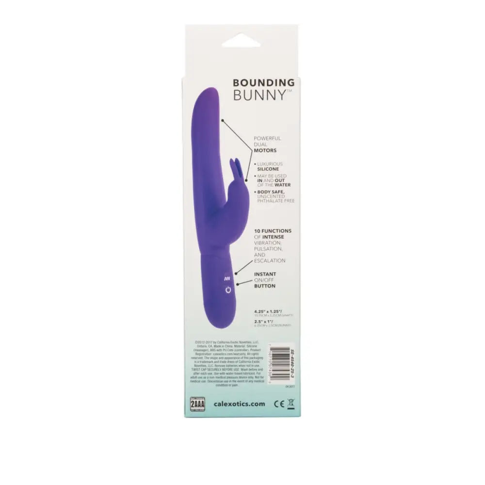 Bounding Bunny - Purple - Save 25% - Fast Shipping - Vibrator United Kingdom Stoke-on-trent