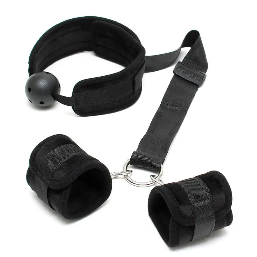 Breathable Mouth Gag with Cuffs - Save 25% - with - Fast Shipping - Sale United Kingdom Stoke-on-trent
