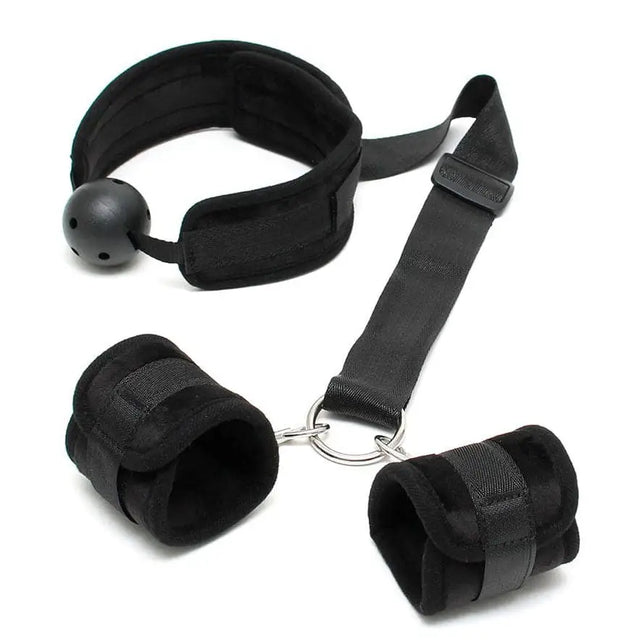 Breathable Mouth Gag with Cuffs - Save 25% - with - Fast Shipping - Sale United Kingdom Stoke-on-trent