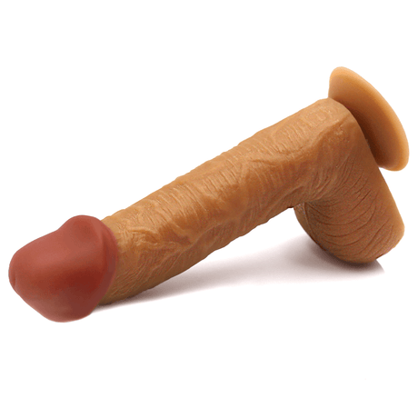 11.6 Inch Suction Cup Dildo Sex Toy Xl Brown - Dildos - Save 20%
