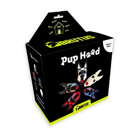 Brutus Vegan Pup Hood White - Save 15% - Fast Shipping - Sale United Kingdom Stoke-on-trent