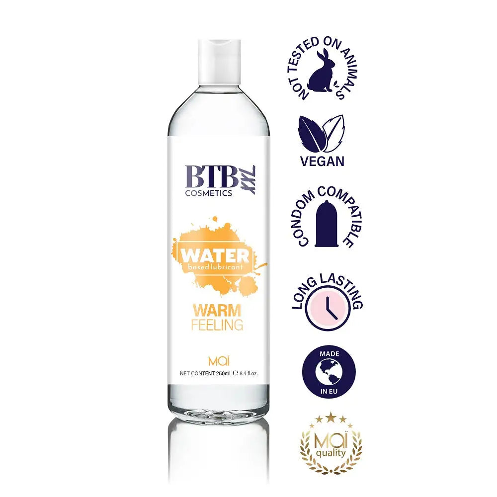 Btb Water Based Warm Feeling Lubricant 250ml - Save 20% - Btb - Fast - Sale United Kingdom Stoke-on-trent