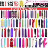 Bullet Vibrator Sex Toy for Women Clitoral Stimulator Battery Included 10+ Speed - for - Original Sexy Emporium United Kingdom
