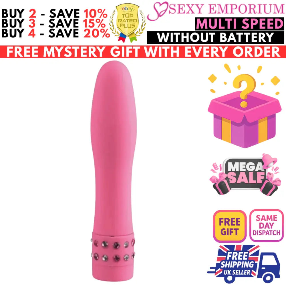 Bullet Vibrator Sex Toy Women Clitoral G-spot Stimulator 1-10 Speed/mode Dildo - G-spot - Original Sexy Emporium United Kingdom