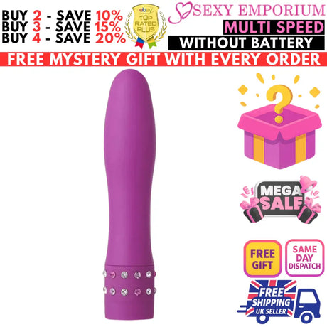 Bullet Vibrator Sex Toy Women Clitoral G-spot Stimulator 1-10 Speed/mode Dildo - G-spot - Original Sexy Emporium United Kingdom