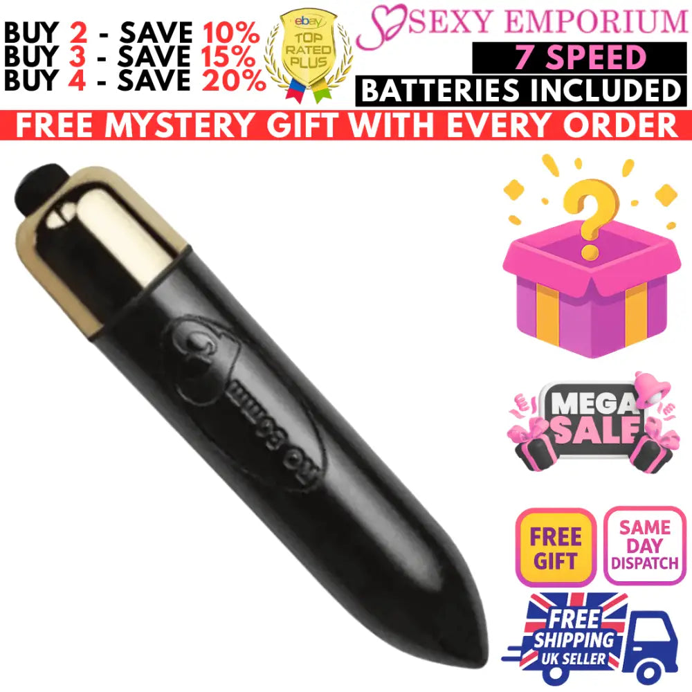 Bullet Vibrator Sex Toy Women Clitoral G-spot Stimulator 1-10 Speed/mode Dildo - G-spot - Original Sexy Emporium United Kingdom