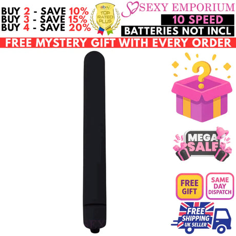 Bullet Vibrator Sex Toy Women Clitoral G-spot Stimulator 1-10 Speed/mode Dildo - G-spot - Original Sexy Emporium United Kingdom