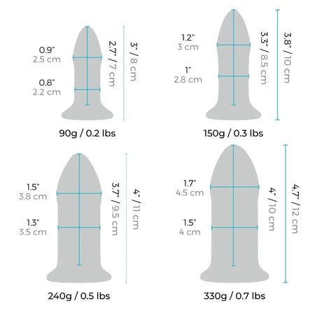 Bvibe Anal Dilators Set - Save 20% - Bvibe - Fast Shipping - Dildos United Kingdom Stoke-on-trent