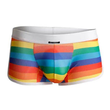 C4m Athletic Trunk Rainbow Medium - Men’s Sexy Underwear - Save 25% - C4m - Fast Shipping - Sale United Kingdom Stoke-on-trent